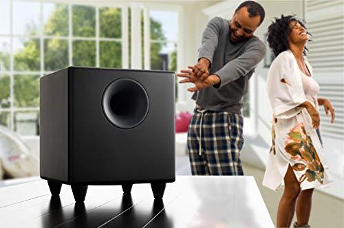 Aktyvi žemųjų dažnių kolonėlė AudioEngine S8, 125 W, Juoda