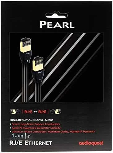 Audioquest RJ/E Pearl Ethernet CAT7 tinklo kabelis RJ-45 – 1,5 m