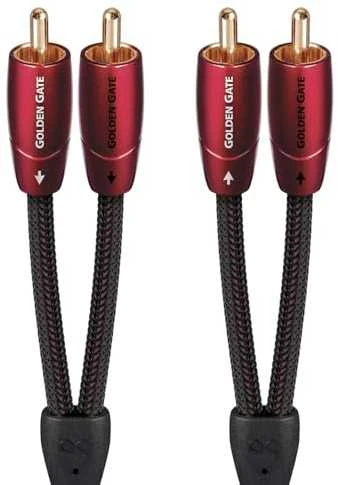 Audioquest Golden Gate RR 2,0 m – garso kabelis 2 x RCA – 2 x RCA