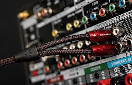 Audioquest Golden Gate RR 2,0 m – garso kabelis 2 x RCA – 2 x RCA