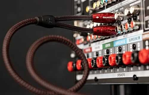 Audioquest Golden Gate RR 1,0 m – garso kabelis 2 x RCA – 2 x RCA