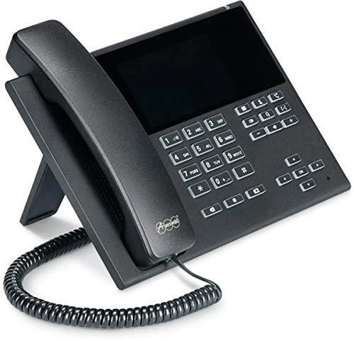 Auerswald COMfortel D-400 juodas SIP telefonas su išplėtimo galimybe