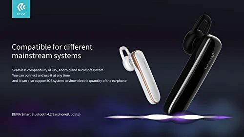 Devia Bluetooth ausines Smart 4.2 baltos