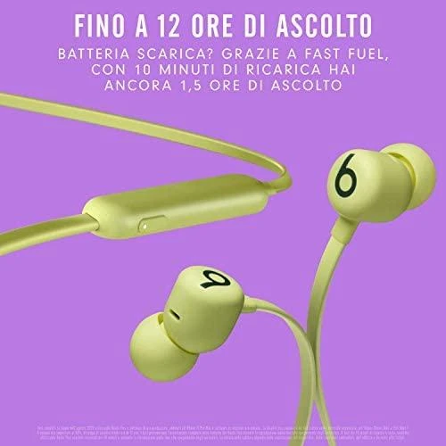 Beats Flex Visos dienos belaidės ausinės, Yuzu Yellow | Varle.lt