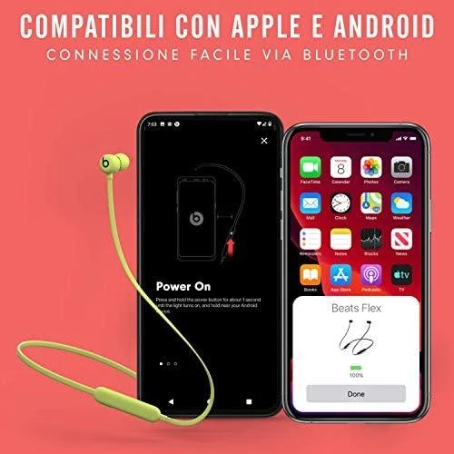 Beats Flex Visos dienos belaidės ausinės, Beats Black | Varle.lt
