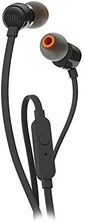 Ausinės JBL T110BLK, laidinės, Juodos
