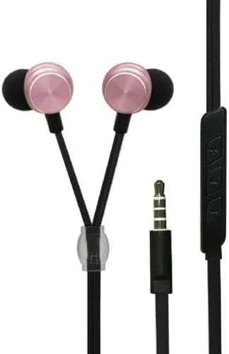 Ausinės 2GO In-Ear Stereo-Ausinės ''Luxury'' Zipper-Style rosé