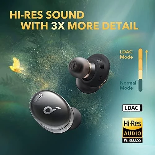 Anker Soundcore Liberty 3 Pro ausinės, Juodos spalvos