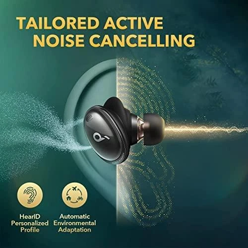 Anker Soundcore Liberty 3 Pro ausinės, Juodos spalvos