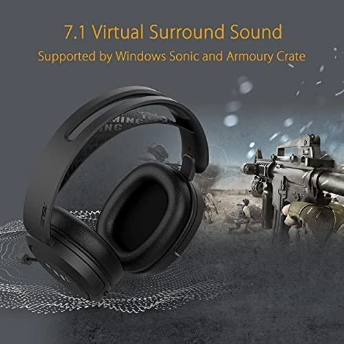 „Asus TUF Gaming H1“ belaidės ausinės