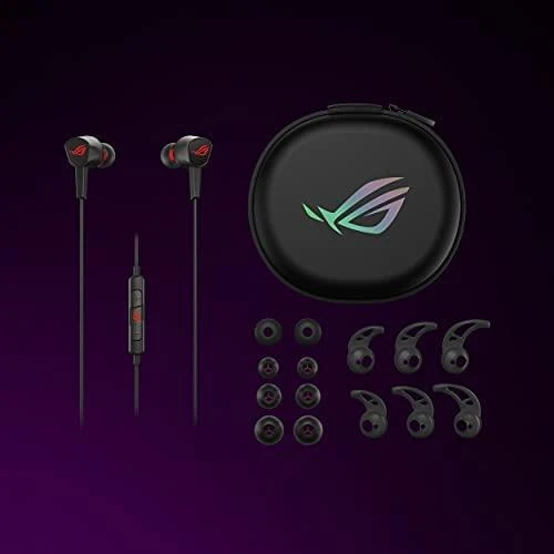 Žaidimų Ausinės Asus ROG Cetra Core II, laidinės,  Juodos