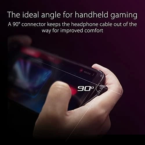 Žaidimų Ausinės Asus ROG Cetra Core II, laidinės,  Juodos