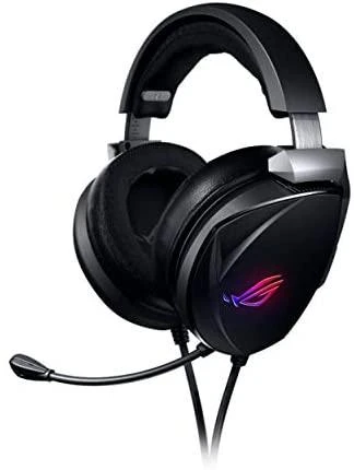 Ausinės ASUS ROG Theta 7.1 Laisvų rankų įranga Su lankeliu Juoda