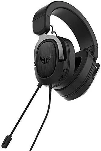 Žaidimų ausinės Asus TUF H3, 50 mm ASUS Essence driver/7.1 Virtual Surround Sound/Lightweight Comfort 294g/Stainless-steel headand /Full Compatibility