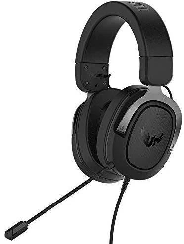 Žaidimų ausinės Asus TUF H3, 50 mm ASUS Essence driver/7.1 Virtual Surround Sound/Lightweight Comfort 294g/Stainless-steel headand /Full Compatibility