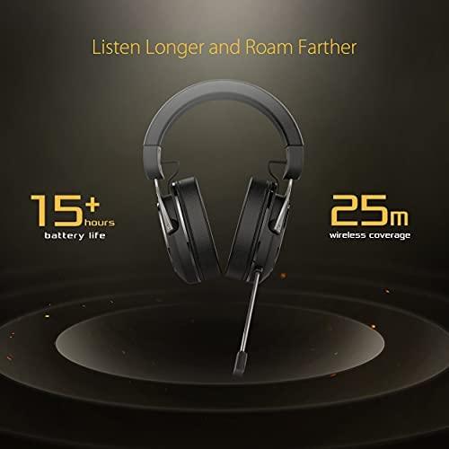 ASUS Ausinės Žaidimams ASUS TUF Gaming H3 Belaidės - Overear - Gun Metal