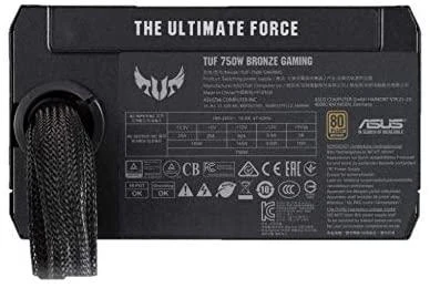 Matinimo blokas ASUS|750 Watts/80 PLUS BRONZE/TUF-GAMING-750B
