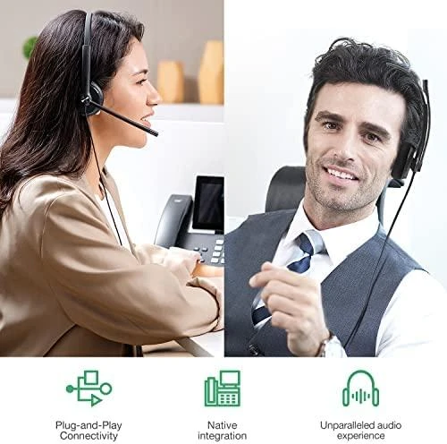 Yealink UH34 Mono Microsoft Teams USB-Ausinės