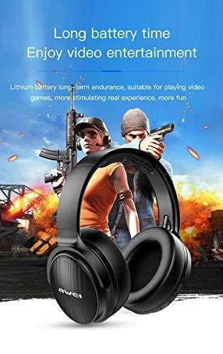 AWEI Ausinės A780BL Juodas, Belaidės, Over-Ear
