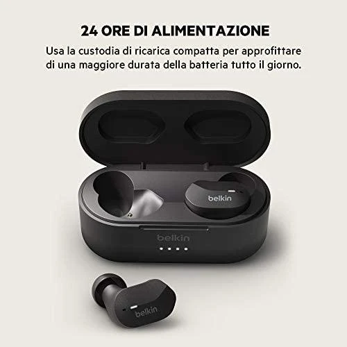 BELKIN SOUNDFORM TRUE WIRELESS Ausinės (Juodas)