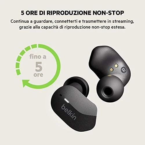 BELKIN SOUNDFORM TRUE WIRELESS Ausinės (Juodas)