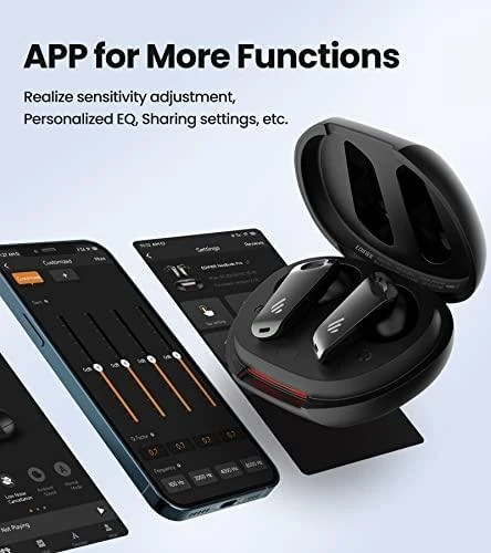 Belaidės ausinės Edifier NeoBuds Pro, Juodos spalvos