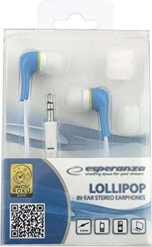 ESPERANZA EH146B LOLLIPOP - į ausis kišamos ausinės Mėlynos