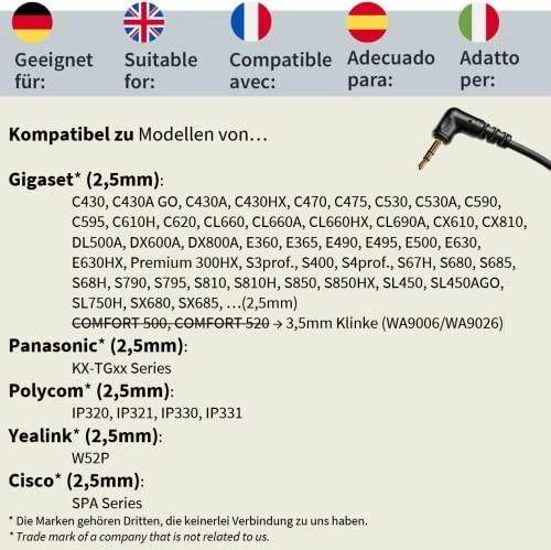 Ausinės GEQUDIO WA9025 (WA9025)
