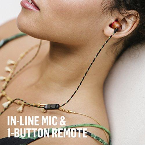 Ausinės Marley | Earbuds | Smile Jamaica | su laidu | į ausis įkišamos | Mikrofonas | Rasta