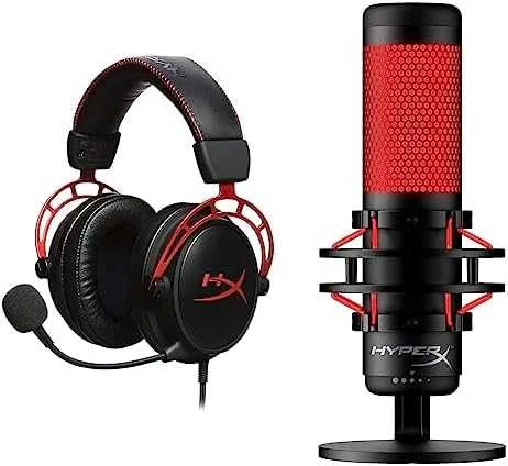 Žaidimų ausinės HyperX Cloud Alpha, Juodos