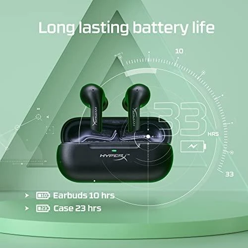 HyperX Cloud MIX Buds Belaidės TWS ausinės žaidimams, 2.4GHz ir Bluetooth