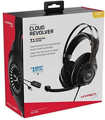 Žaidimų Ausinės HyperX Cloud Revolver Gaming Headset + 7.1