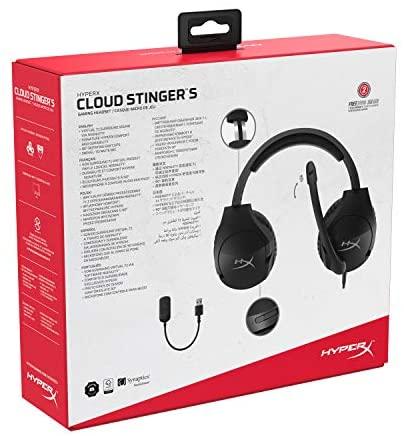 Žaidimų ausinės HyperX Cloud Stinger S (Juodos)