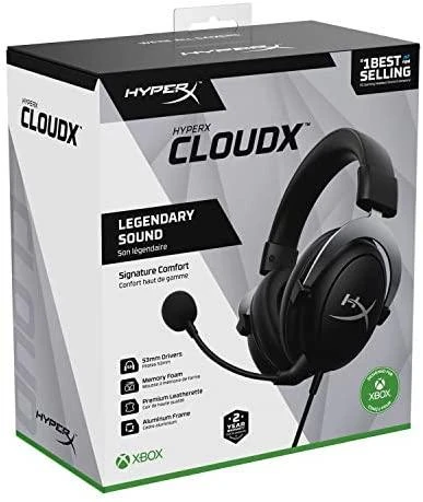 Žaidimų ausinės HyperX CloudX, Official Xbox licensed headset