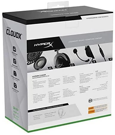 Žaidimų ausinės HyperX CloudX, Official Xbox licensed headset
