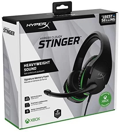 Žaidimų ausinės HyperX CloudX Stinger skirtos Xbox