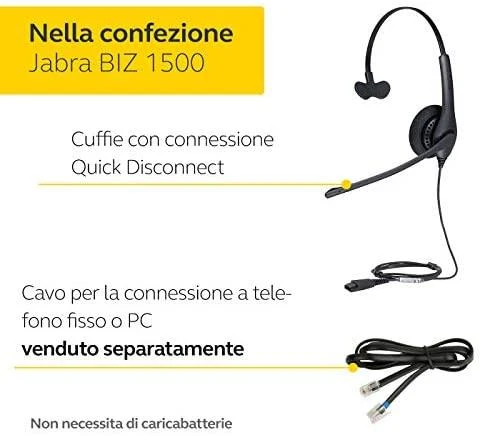 Ausinės Jabra 1513-0154 / BIZ15M