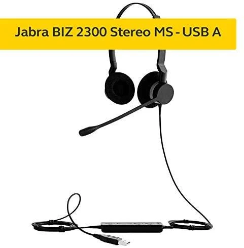 Ausinės JABRA BIZ 2300 USB Duo MS