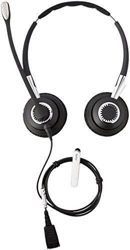 Jabra Biz 2400 II QD Duo NC Wideband Balanced Laidinės ausinės, QD, Juoda