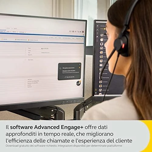 Ausinės JABRA ENGAGE 50 II LINK STEREO - USB-A UC