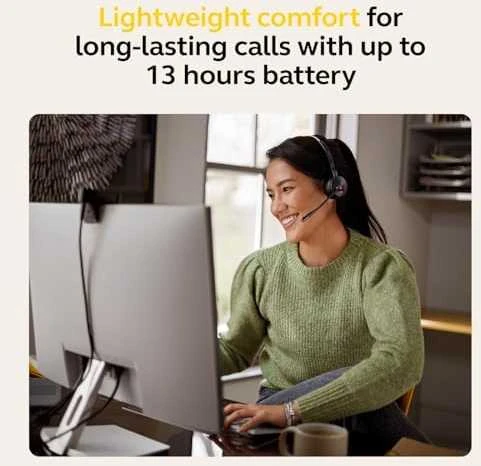 JABRA Engage 55 Stereo Ausinės on-ear DECT belaidės Optimised skirta Microsoft Teams