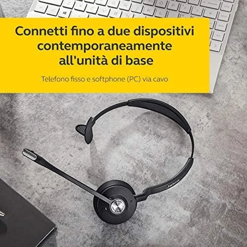 JABRA Engage 65 Stereo Ausinės on-ear DECT belaidės skirta Engage 55 Stereo