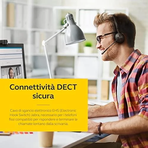 JABRA Engage 65 Stereo Ausinės on-ear DECT belaidės skirta Engage 55 Stereo