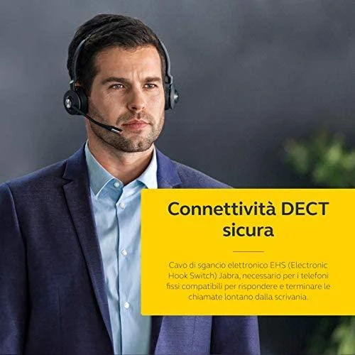 JABRA Engage 65 Stereo Ausinės on-ear DECT belaidės skirta Engage 55 Stereo