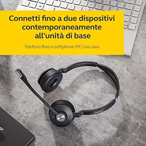 JABRA Engage 65 Stereo Ausinės on-ear DECT belaidės skirta Engage 55 Stereo