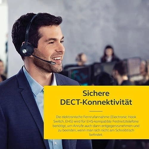 Ausinės Ausin. Jabra Engage 75 Mono 9556-583-111 (Pažeista pakuotė)