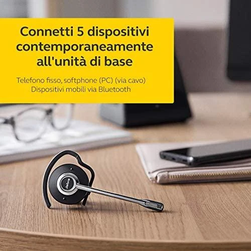 Ausinės Ausin. Jabra Engage 75 Mono 9556-583-111 (Pažeista pakuotė)
