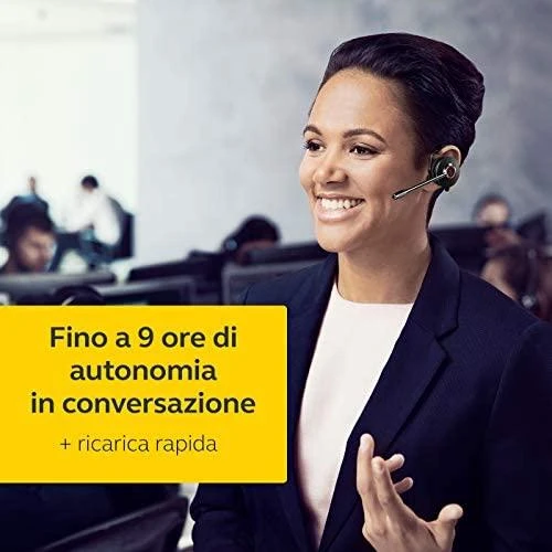 Ausinės Ausin. Jabra Engage 75 Mono 9556-583-111 (Pažeista pakuotė)