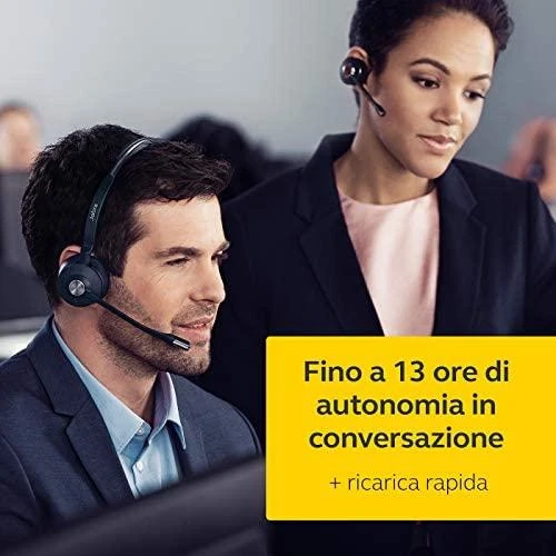 Ausinės Ausin. Jabra Engage 75 Mono 9556-583-111 (Pažeista pakuotė)