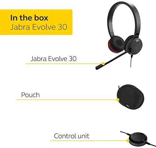 Ausinės JABRA EVOLVE 30 II Stereo UC